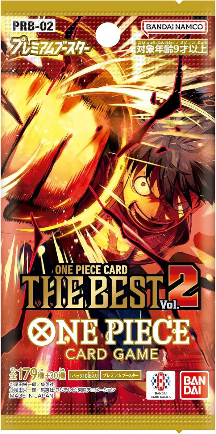 One Piece Card Game - Premium Booster ONE PIECE CARD THE BEST Vol.2 [PRB-02]