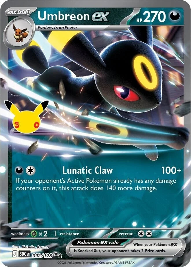 Battle Deck Espeon/Umbreon 30th Anniversary PRE-ORDER