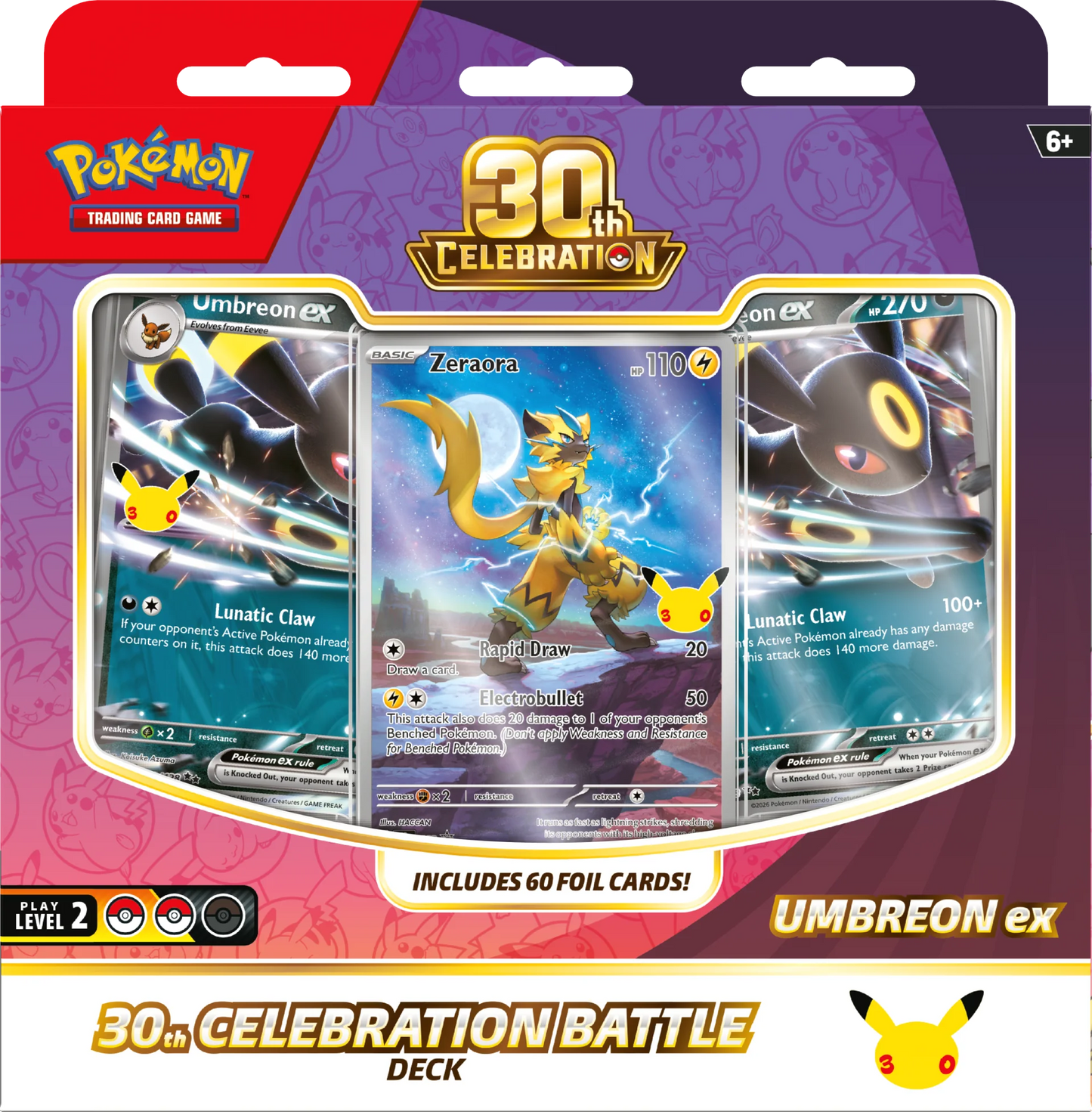 Battle Deck Espeon/Umbreon 30th Anniversary PRE-ORDER