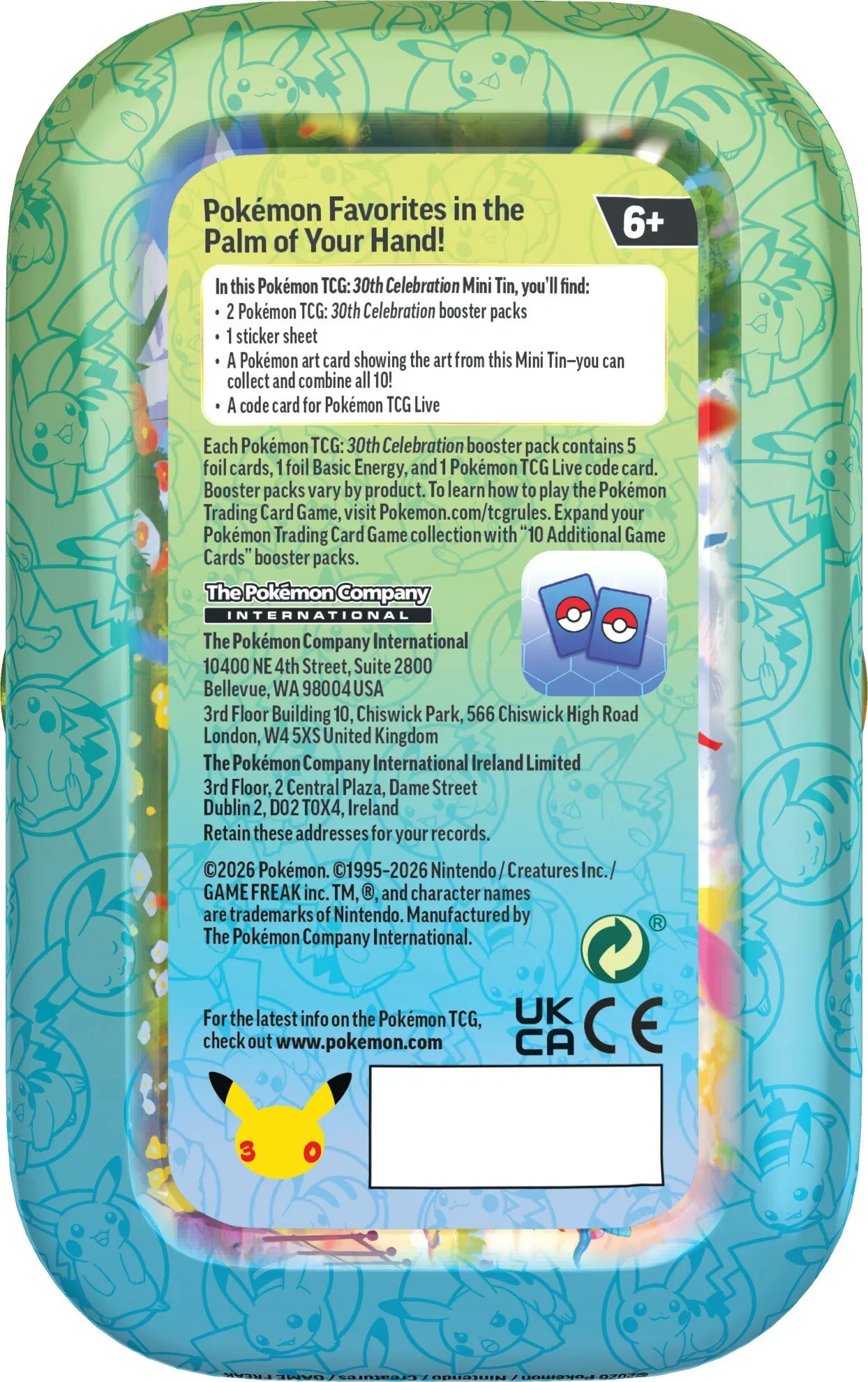 Mini Tin Display 30th Anniversary PRE-ORDER