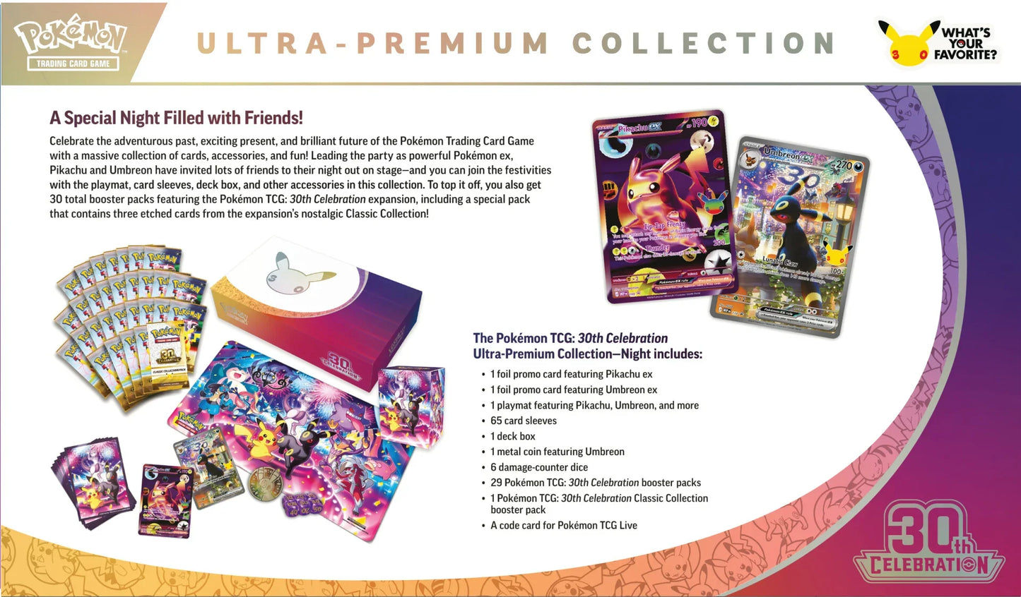 Night - Ultra Premium Collection 30th Anniversary PRE-ORDER