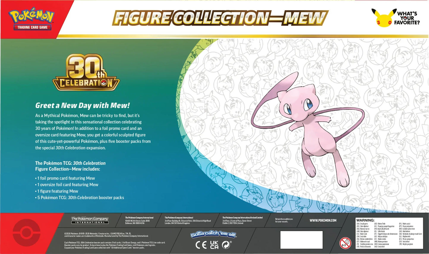 Figure Collection Mew/Mewtwo 30th Anniversary PRE-ORDER