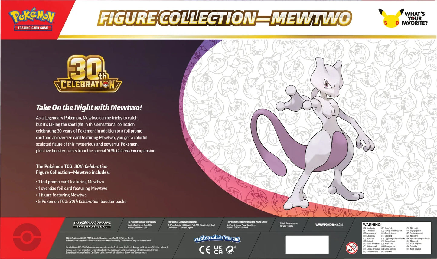 Figure Collection Mew/Mewtwo 30th Anniversary PRE-ORDER