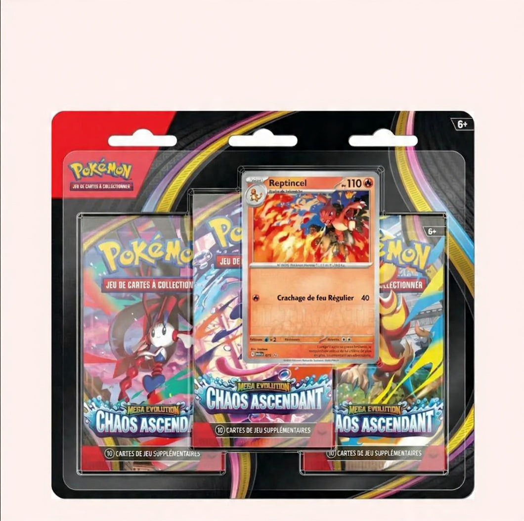 Tripack Pokémon - Chaos Ascendant - ME04